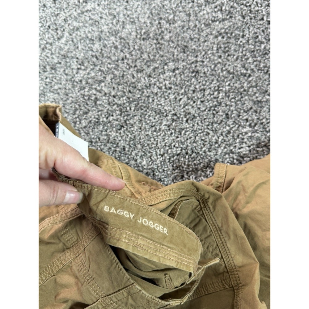 American Eagle Baggy Jogger Cargo Pants Women's Size 2 Beige NWT Baggy - Picture 6 of 12
